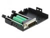 Delock D-Sub15 male to Terminal Block with Enclosure