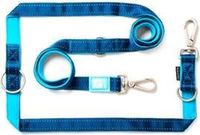 Max & Molly Hondenriem Multifunctionele hondenriem met Matrix Sky Blue design M