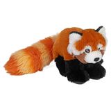 Wild Republic Cuddlekins Eco Mini rode panda, gevuld dier, 20,5 cm, pluche speelgoed, vulling is gesponnen gerecyclede waterflessen, milieuvriendelijk
