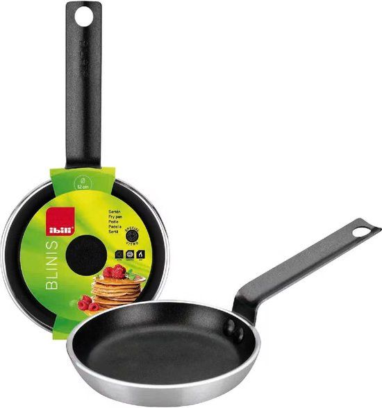 Ibili Blinispan - 12 cm - Dubbele antiaanbaklaag - Niet voor inductie