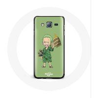 Maniacase Etui voor Samsung Galaxy J7 One piece Manga Roronoa Zoro