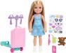 Barbie Club Chelsea Grenzeloos Avontuur Pop - Met Scooterkoffer en Accessoires