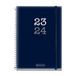 Miquelrius Kalender 23-24, september 2023 - augustus 2024, 15 x 21,3 cm, Weekoverzicht, Blauw, Spaans-Engels