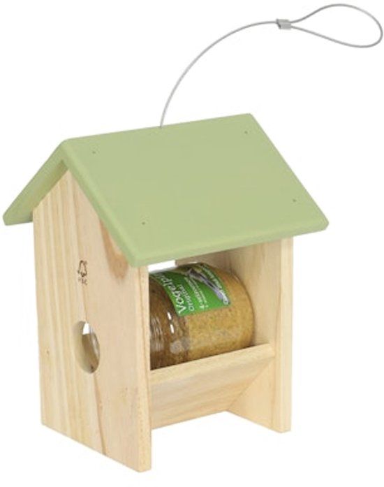 Boon Pindakaaspothouder Hout Hangbaar