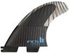 FCS II Performer PC Carbon L Tranquil Blue Tri Vin Grijs LG