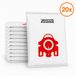 Zedar Miele FJM Sacs d'aspirateur - Compact C1 / C2 - 20 pièces + 2 filtres