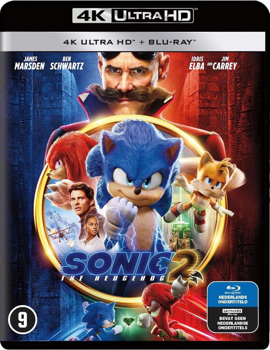 Dutch Filmworks Sonic The Hedgehog 2 (4K Ultra HD Blu-ray) (Import geen NL ondertiteling)