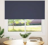 Maison Exclusive - Rideau occultant, bleu marine, 145x175 cm