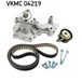 SKF Pompe à eau + kit de courroie crantée Vkmc 04219 Ford 1760650 1760659