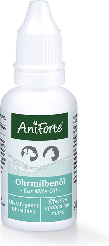 AniForte Oormijt olie voor dieren - 20ml