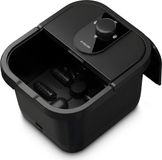 Evolure Voetenbad - Voetmassage Apparaat - Elektrisch Voetbad - Massage Rollers - Zwart
