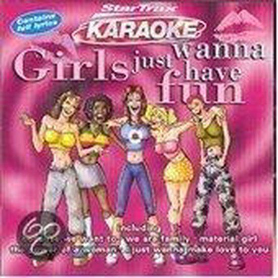 Girls Startracks Girls Just Wanna Have Fun Karaoke CD