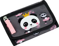 Baagl Panda Portemonnee Grijs