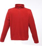 Regatta Fleece Heren Hiking Micro Zip Neck Rood XL