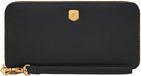 Fossil Lennox Zip Continental Wallet Black Zwart