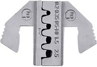 TOOLCRAFT TO-9627231 Krimpinzetstuk MCP 2.8 contact, JPT plat contact, Sensorseriecontact 0.2 tot 2.5 mm²