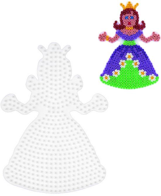 Hama Strijkkralen Grondplaat Prinses