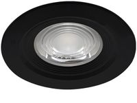 BES LED Inbouwspot Brinton 7W 630lm 38D IP54 Zwart
