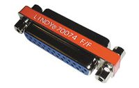 Lindy 25-pin D Mini Gender Changer Female/Female