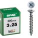 SPAX Universele schroef, 3,0 x 25 mm, 200 stuks