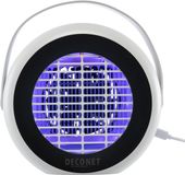 Deconet Elektrische insectenlamp met ventilator LED 1,5 Watt UV licht - Bereik 30 m² - Muggen- en vliegenlamp
