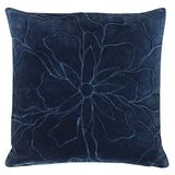 furn. Angeles Veer Gevuld Kussen, Navy, 45 x 45 cm