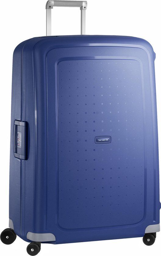 Samsonite S'CURE SPINNER 81/30 - Extra Large Hardcase Reiskoffer - Blauw