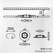 Briloner Verpakking met 3 led-inbouwspots, CCT, IP23, 90 mm, wit