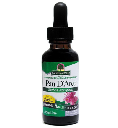 Natures Answer Pau d arco extract 1:1 alcoholvrij 2000 mg 30ML