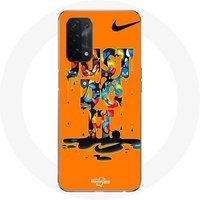 Maniacase Case voor Oppo A74 5G Graffiti nike just do it