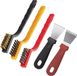 BBQ Grill four de cuisine en métal brosse de nettoyage grattoir récurer nettoyant