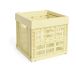 HAY Colour Crate Cube 29,5x29,5 cm Jaune clair
