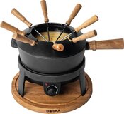 Boska Elektrische Fondueset Pro - Voor elk type fondue - 8 personen - Stijlvol gietijzer - Extra lang snoer