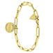 Guess Dames plated closed forever armband - Staal - Goudkleurig - 21 cm