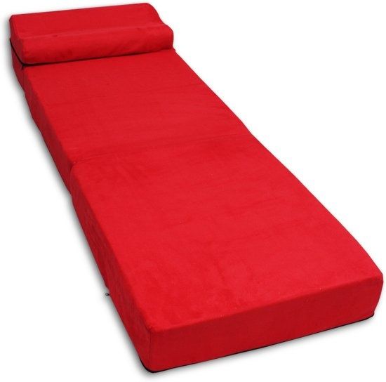 Viking Choice Rode Logeermatras - 70x200cm - Rood