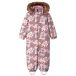 NAME IT combinaison fonctionnelle 'NMFSNOW10' marron / vert clair / rose pâle / blanc