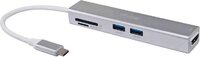Equip 133480 USB-C Laptop Docking Station - Silver