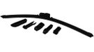 VONXWIPER Ruitenwisser - 70 cm - Flatblade - Universeel - Zwart