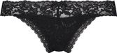 Hunkemöller String Onderbroek Madison ULV string - Zwart - Maat XS