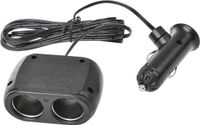 IWH Dubbel stopcontact Stroombelasting (max.): 10 A 12 of 24 V=