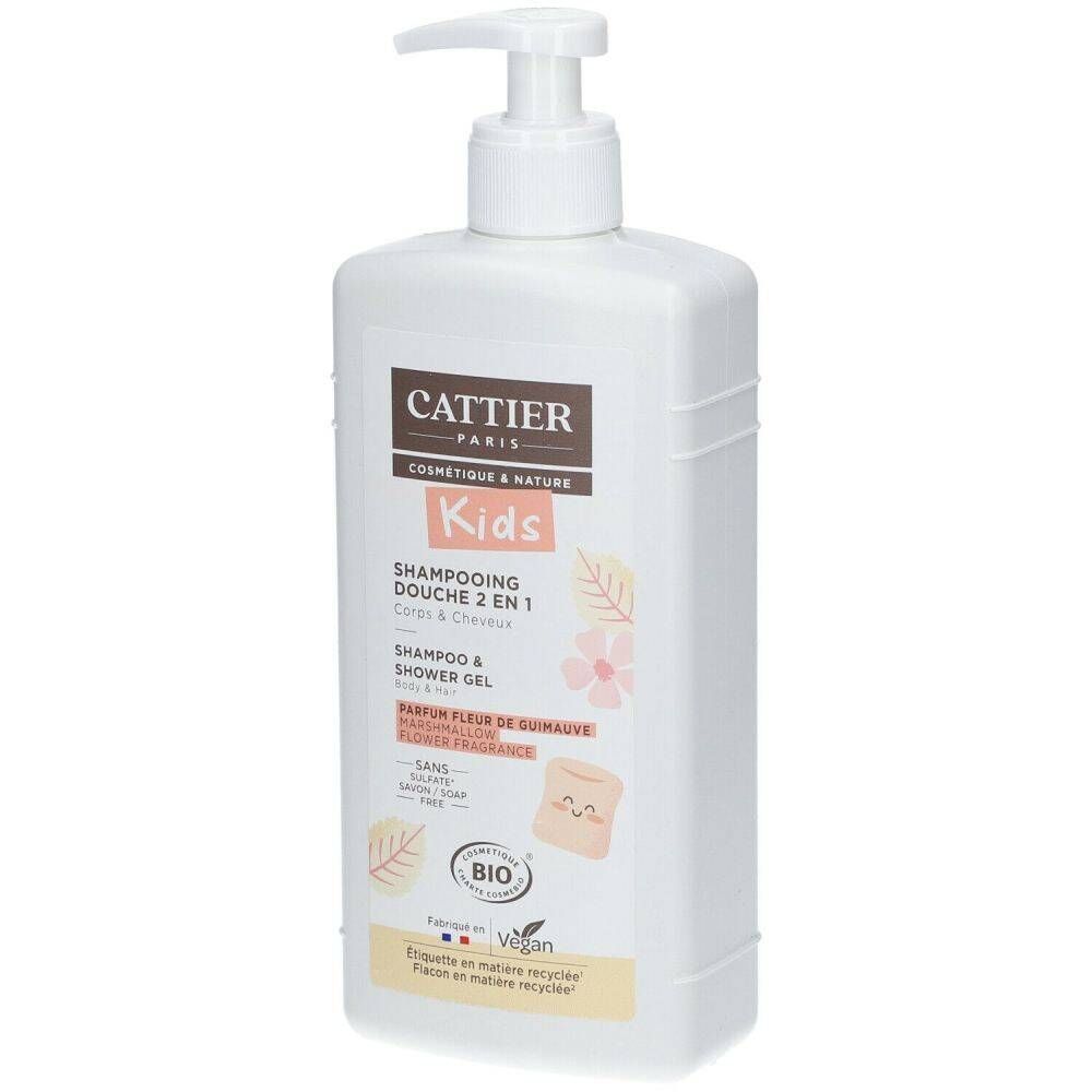 Cattier Kids 2-in-1 Shampoo & Shower Gel - 500ml