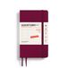 LEUCHTTURM1917 370573 weekkalender 2025, Pocket A6, softcover - 12-maanden-planner, 80 g, gelinieerd - Port Red