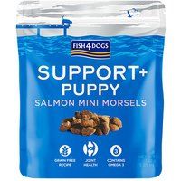 Fish4Dogs Support+ Puppy Salmon Mini Morsels - 150 g