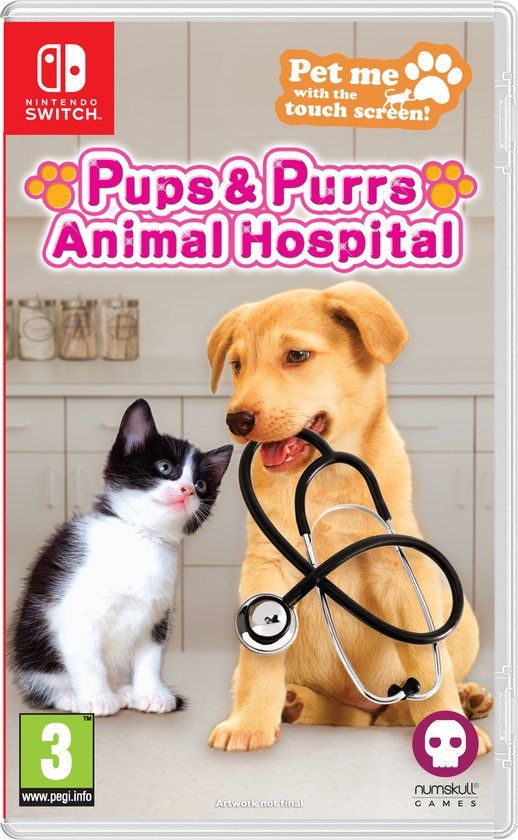 Numskull Games Pups & Purrs: Animal Hospital - Nintendo Switch - Standard Edition