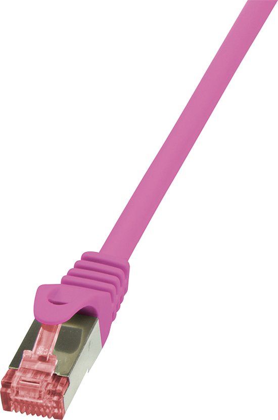 Logilink Netwerkkabel RJ45 1.5 m Roze