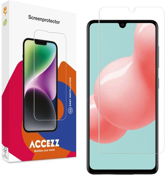 Accezz Screen Protector - Gehard Glas - Geschikt voor Samsung Galaxy A41