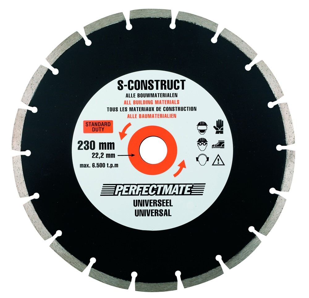 Inter Dynamics Diamantzaag Perfectmate 230mm S-Construct