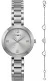 Timex dameshorloge, zilver, model TWG068000