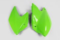 UFO PLAST Kawasaki Green Side Covers