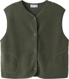 Name it Gilet Teddy Olive Night